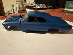 66 chevy chevelle malibu ss rat 427 model car Incomplete Junkyard Car