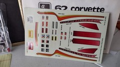 VINTAGE 1986 AMT/ERTL 1962 Corvette Model Kit