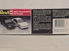 Revel 1990 Thunderbird SC Coupe Complete Model Kit Open Box