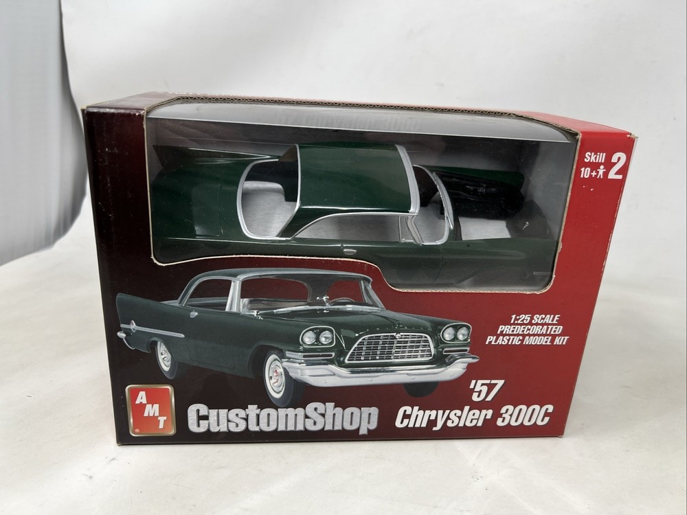 AMT CustomShop ’57 Chrysler 300C Model Kit 30247 1/25 Scale New Sealed