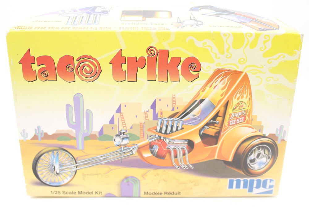MPC Taco Trike Trick Trikes Series 1:25 Scale Model Kit MPC893