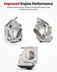 Electronic Throttle Body Assembly Compatible with 2005 2006 2007 Ford Five