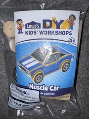 Lowe’s DIY Kids Workshop: Muscle Car Kit