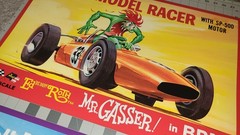Ed “Big Daddy” Roth Mr. Gasser and Rat Fink Slot Car Box Art Posters set 16×24