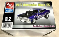 🏁 AMT /ERTL STREET CUSTOM 1972 CHEVROLET NOVA SS “OLD PRO” #31547 🏁
