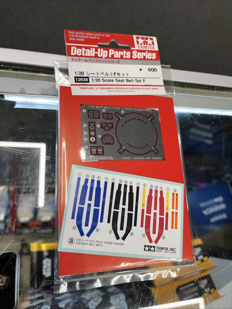 1/20 Tamiya #12638 Racing Seat Belt F
