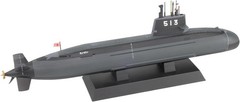 Pitroad 1/350 JBseries Maritime Self-Defense Force submarine SS-513 Taigei plast