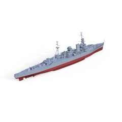 SSMODEL 561S 1/1200 Military Model Kit HMS Hawkins Cruiser 1942 Full Hull GAMES