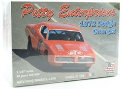 Salvino JR Models “STP” Richard Petty 1972 Dodge Charger 1/25 Model Car Kit