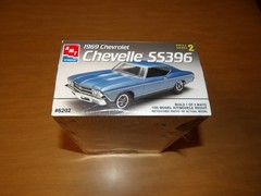 Vintage 1991 AMT ERTL 1969 Chevrolet Chevelle SS396 1:25 Model Kit ~ NEW/SEALED!