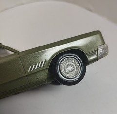 RARE Vintage 1968 Chrysler 300 H.T. 2 Door Dealer Promo Model Car Meadow Green