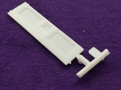 1991 Chevy S-10 Lowrider INNER TAILGATE from Revell 1:25 Model Kit