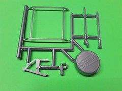 1977 E150 Ford Van 1/25 CB Radio Whip Antenna Roof Mount Rack Spare Tire