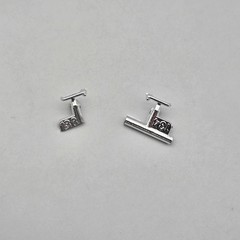 Moebius 1/25 1970 Ford F-350 Parts Kitbash Chrome Door Handles