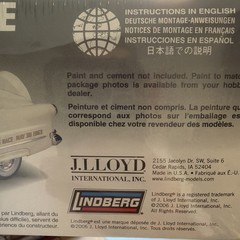 🏁Lindberg🏁1953 Ford⭐️Convertible⭐️Indy Pace Car 1/25 Model 500 Sealed