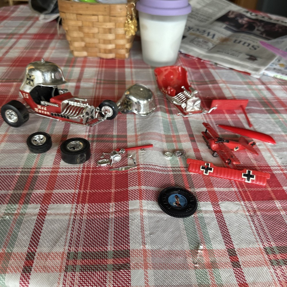 Red Baron Model Kit And Parts