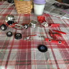 Red Baron Model Kit And Parts