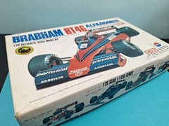 1/28 Nitto Alfa Romeo Brabham BT46 Parmalat Race Car Model Kit Open Box Motorize
