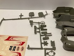 VINTAGE AMT 3 in 1 1940 FORD COUPE CUSTOMIZING MODEL KIT In BOX Extra Parts
