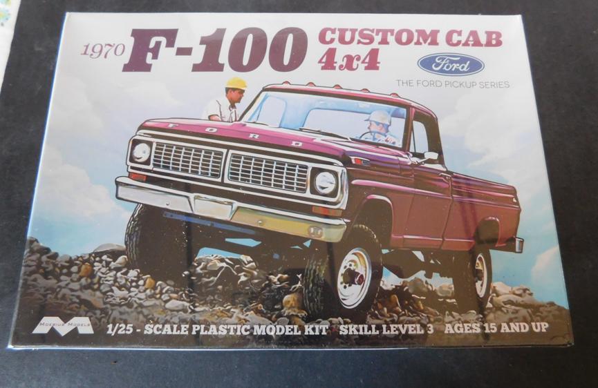 1970 Ford F-100 4X4 Pickup by Mobius – kit # 1230 – Mint in factory sealed box