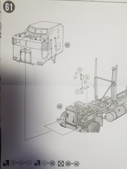 SWITCH / VALVE Part # 9,13,14 from Kenworth Aerodyne Cab Over AMT 1:25 Model Kit