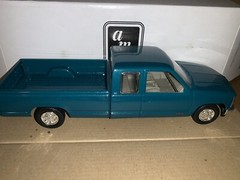 Vintage AMT ERTL 1993 Chevrolet C-1500 Extended Cab Teal Green Metallic Model