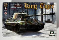Takom #2073 1/35 Scale Sd.Kfz. 182 King Tiger Henschel Turret with Full Interior