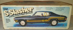 MPC 1972 CHEVELLE SS 454 THE SSLASHER ORIGINAL ISSUE MODEL KIT # 1-0749 W/ BOX