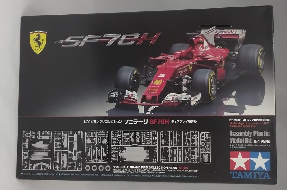 Ferrari SF70H 1/20 FERRARI SF70H TAMIYA