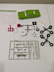 1968 Dodge Dart Plastic Model Car Parts Lot Builder Junkyard
