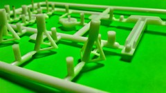 Tip Top Shop #2 PARTS ONLY Floor Jack 4 Stands Engine Stand 1/25 Diorama Garage