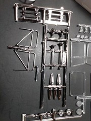 AMT Kenworth W-925 Tractor 1/25 cab glass interior seat chrome air horns truck
