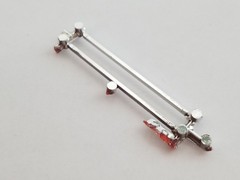 RC Cola & Beer Wagon REAR SUSPENSION BRACES from Monogram Revell 1:24 Model Kit