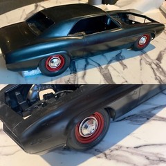 1:12 Copo Camaro Wheel Faces And Caps. Wheels Only