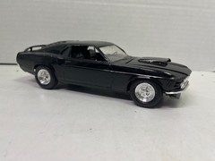 1/25-1/24 1969 FORD MUSTANG BOSS BLACK BUILT PARTS MODEL CAR KIT