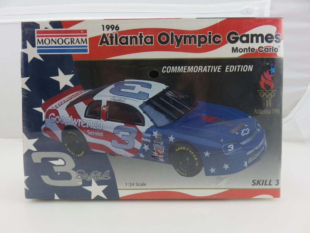 Monogram 1996 ATLANTA OLYMPIC GAMES MONTE CARLO Model Kit NEW SEALED 1996