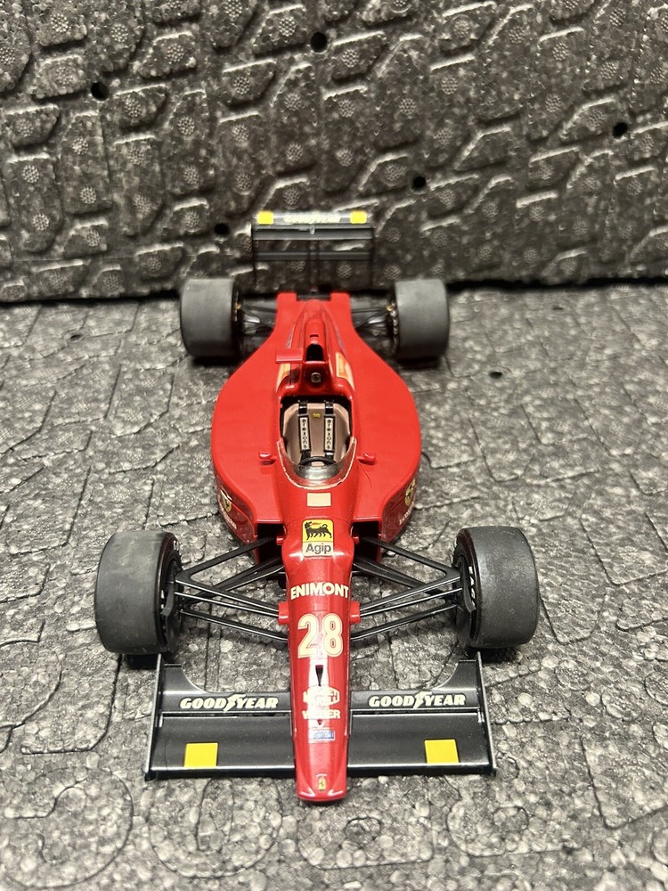Ferrari 640 F1-89 #28 Gerhard Berger Brazilian Gp 1989 Tamiya 1:20