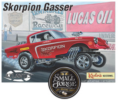 AMC13102 Atlantis. Skorpion Gasser, Studebaker – Keeler Kustoms. Scale 1:25