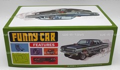 AMT by Round 2 Funny Car Model Kit 1965 Chevelle 427 Fully Blown Drag Car 1:25