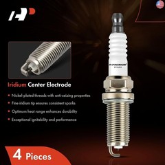 A-Premium Double Iridium Spark Plugs Compatible with Toyota Camry 2018-2020,