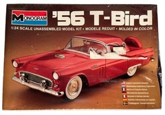 Monogram ’56 T-Bird 1:24 Scale Ford Thunderbird Model Kit 2289, Sealed (B244) #2