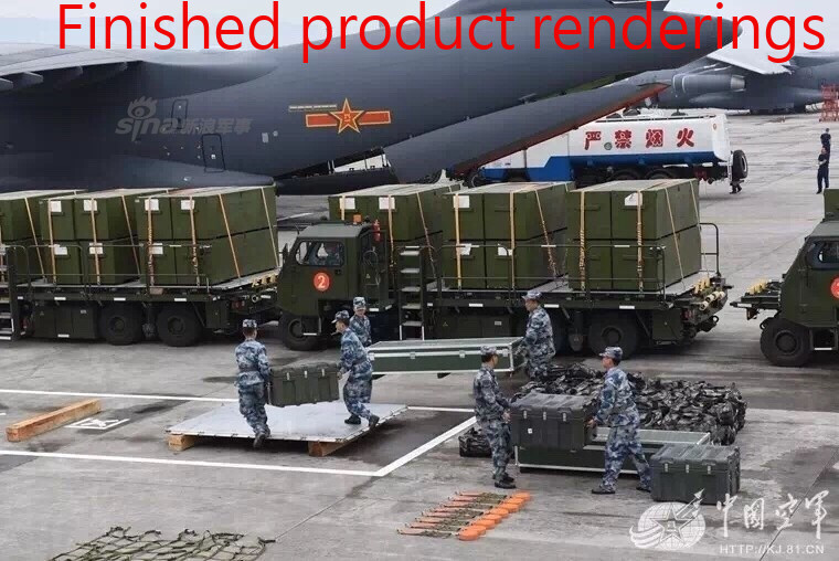 3D Printed 1/700/400/350/200 Air Force Cargo Loading Vehicle Unpainted Model