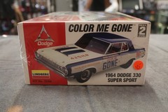 1996 LINDBERG Mode COLOR ME GONE 1964 DODGE 330 SUPER STOCK Kit #72156