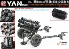 1/35 German Nevelwerfer 41/42 Rocket Launcher w/HE Canisters PE Detail-up Set
