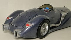 Batman Batmobile Classic Custom Dream Concept1 Hot Rod Race Promo Car Carousel G