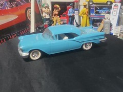 VINTAGE 1957 Jo Han Oldsmobile Ninety Eight Dealer Promo NICE CAR 🚗