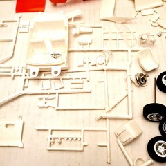 AMT 1969 Corvair Model Kit Y911 200 – Partially Assembled and Painted, 99% Cmplt