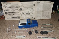 VINTAGE Revell # 7241 Yamaha Formula One Team FORD BRONCO ONLY Model Kit 1/25