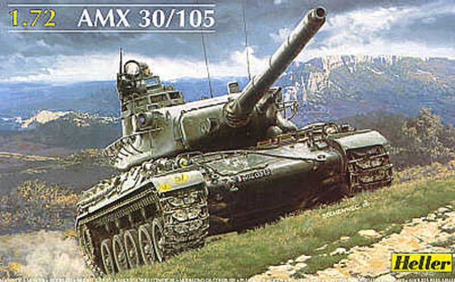Heller 1/72 AMX 30/105 French Tank #79899📌Listed in USA📌