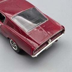 1968 Ford Mustang 1/25 Built Model Car Parts Diorama Display Glued Hood
